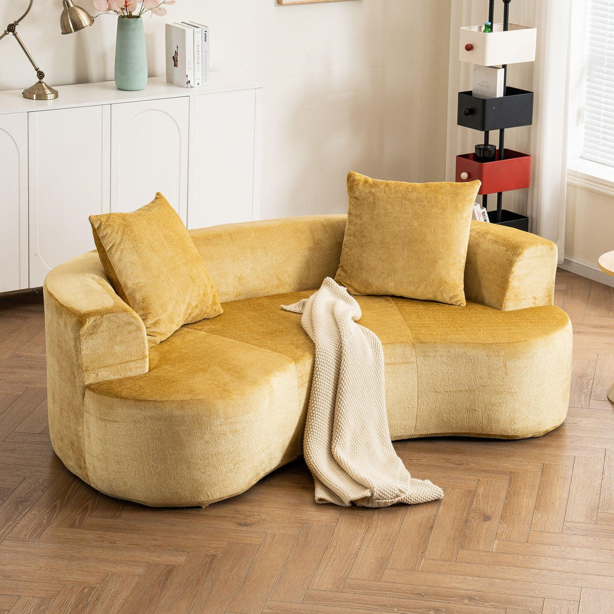 Cloud Modular Sectional Sofa With Chaise, With Deep Seat - Furniture Home Direct