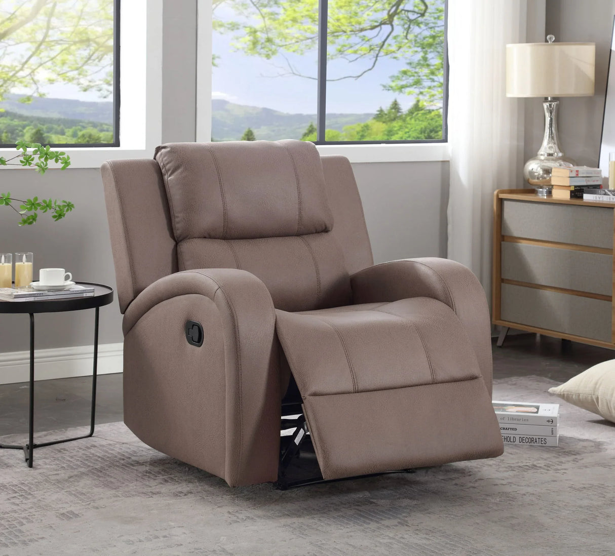 Modern Soft Manual Recliner Chair - Furniture Home Direct