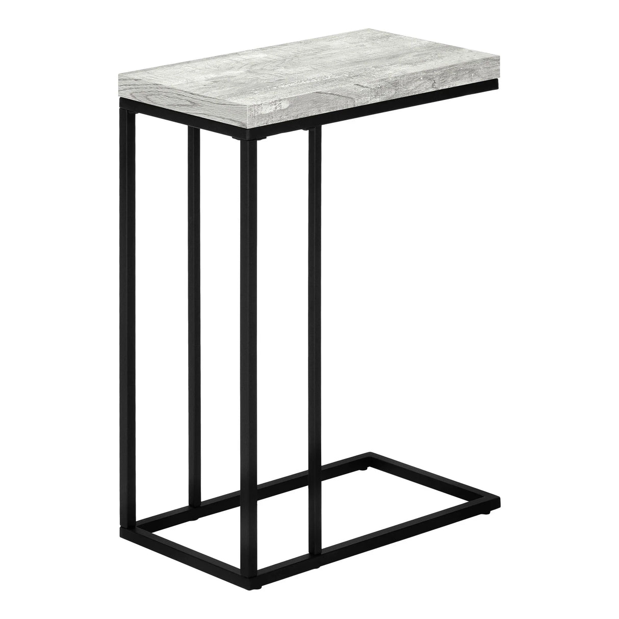 C-Shaped Accent Table For Living Room - Furniture Home Direct