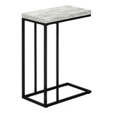 C-Shaped Accent Table For Living Room - Furniture Home Direct