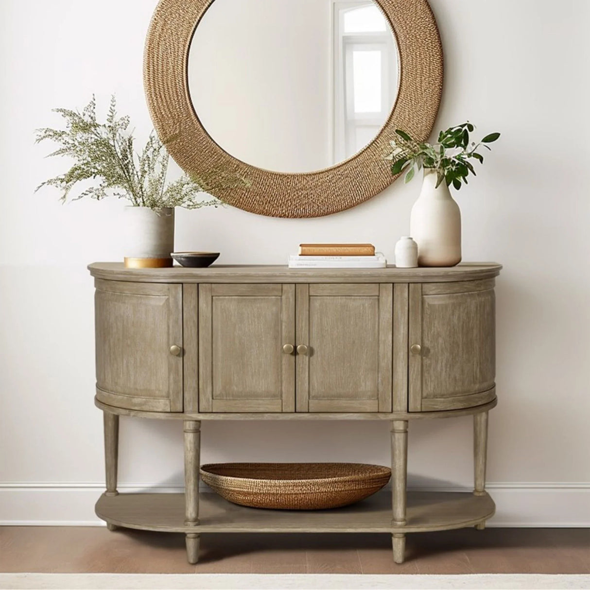 Bedford - Accent Cabinet With Lower Shelf - Natural - Furniture Home Direct