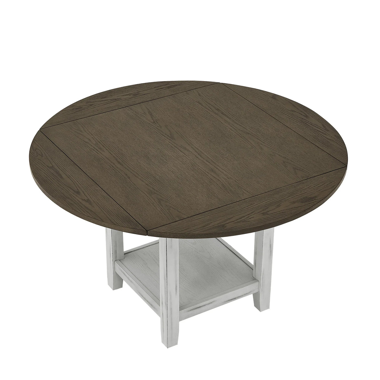 5 Piece DIning Set with Foldable Table - Furniture Home Direct