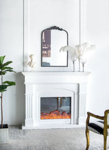 Arch Mirror, Baroque Inspired Wall Decor For Bathroom, Bedroom, Living Room - Furniture Home Direct