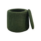 Elegant Round Storage Ottoman Upholstered - Furniture Home Direct
