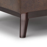 Owen - Tray Top Small Coffee Table Upholstered Storage Ottoman - Furniture Home Direct