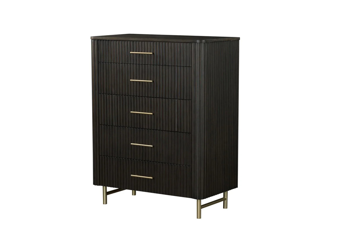 Clayten - Chest - Espresso - Furniture Home Direct
