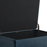 Owen - Upholstered Rectangular Storage Ottoman - Furniture Home Direct