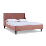 Aspen - Vertical Tufted Modern Headboard Platform Bed Set - Furniture Home Direct