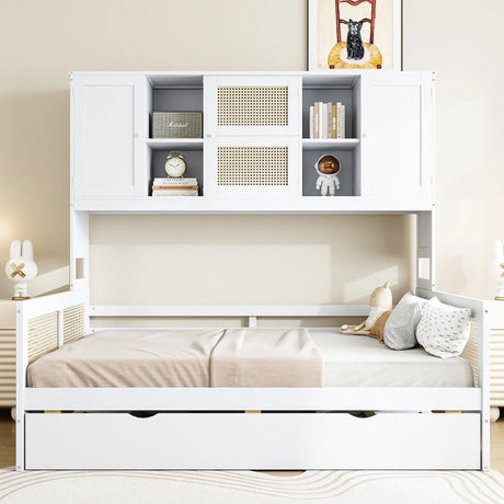 Daybed And All In One Cabinet And Shelf - Furniture Home Direct