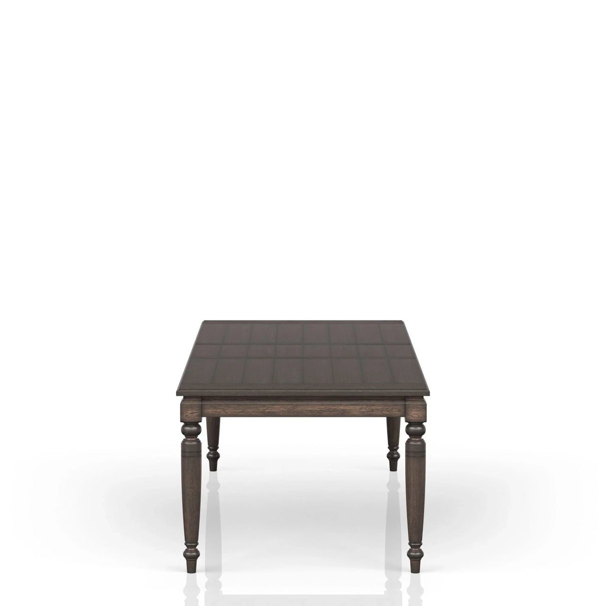 Extendable Dining Table - Coffee - Furniture Home Direct