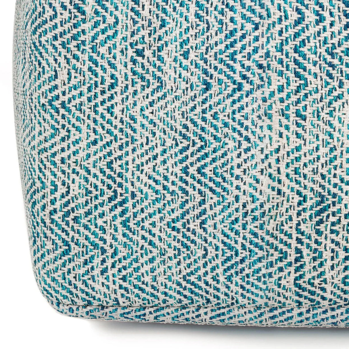 Nate - Handcrafted Square Pouf - Furniture Home Direct