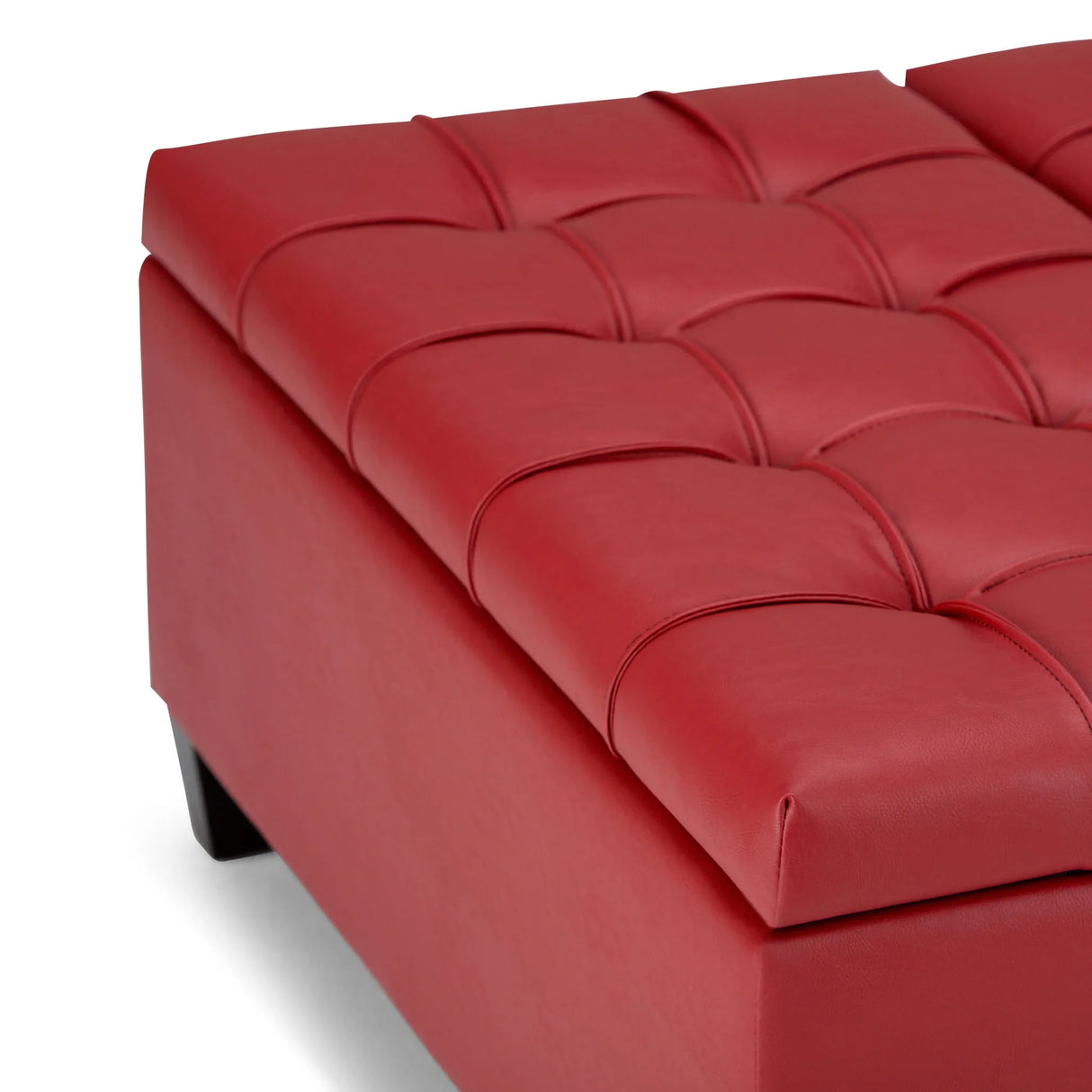 Harrison - Upholstered Coffee Table Storage Ottoman - Furniture Home Direct