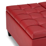 Harrison - Upholstered Coffee Table Storage Ottoman - Furniture Home Direct