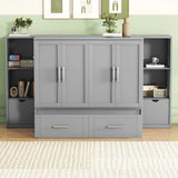 Murphy Bed With Shelves, Drawers And USB Ports - Furniture Home Direct