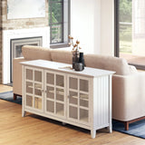 Acadian - Wide Storage Cabinet Handcrafted - Furniture Home Direct