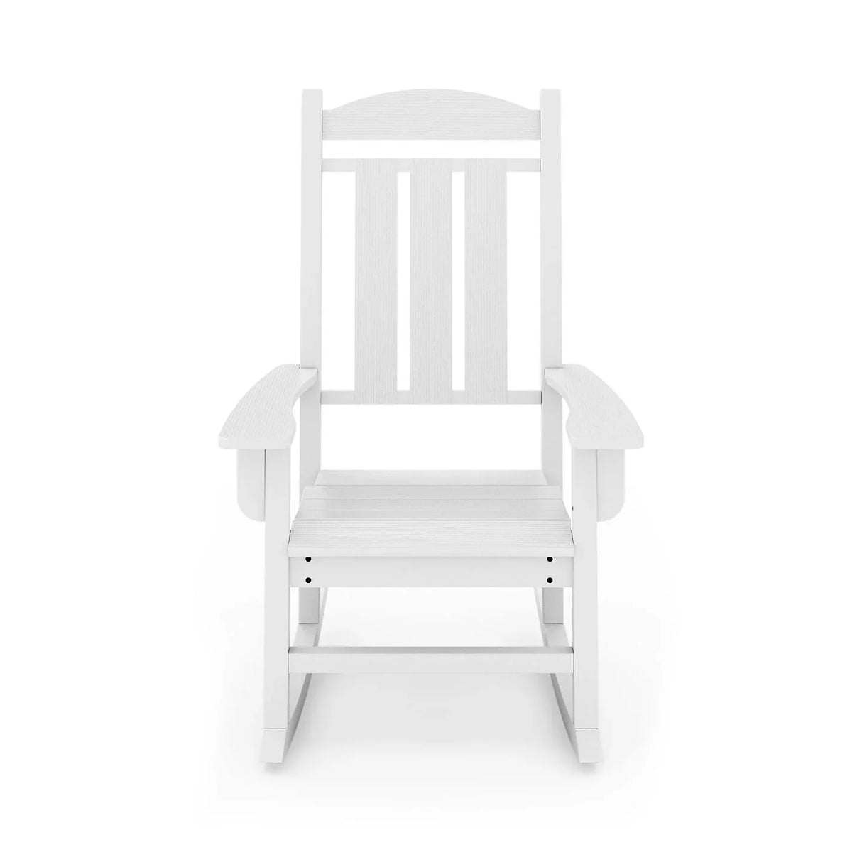 Traditional Porch Rocker Classic HDPE Poly Lumber For Porch, Patio, And Garden Comfort - Furniture Home Direct