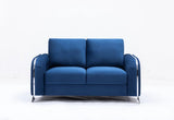 Wenona - Velvet Loveseat - Furniture Home Direct