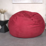 Comfortable High Density Shredded Foam Bean Bag Chair With Removable Cover - Furniture Home Direct