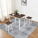 3 Pieces Counter Height Set - Furniture Home Direct