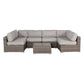 Seating Set With Cushions Handcrafted Wicker Design - Furniture Home Direct