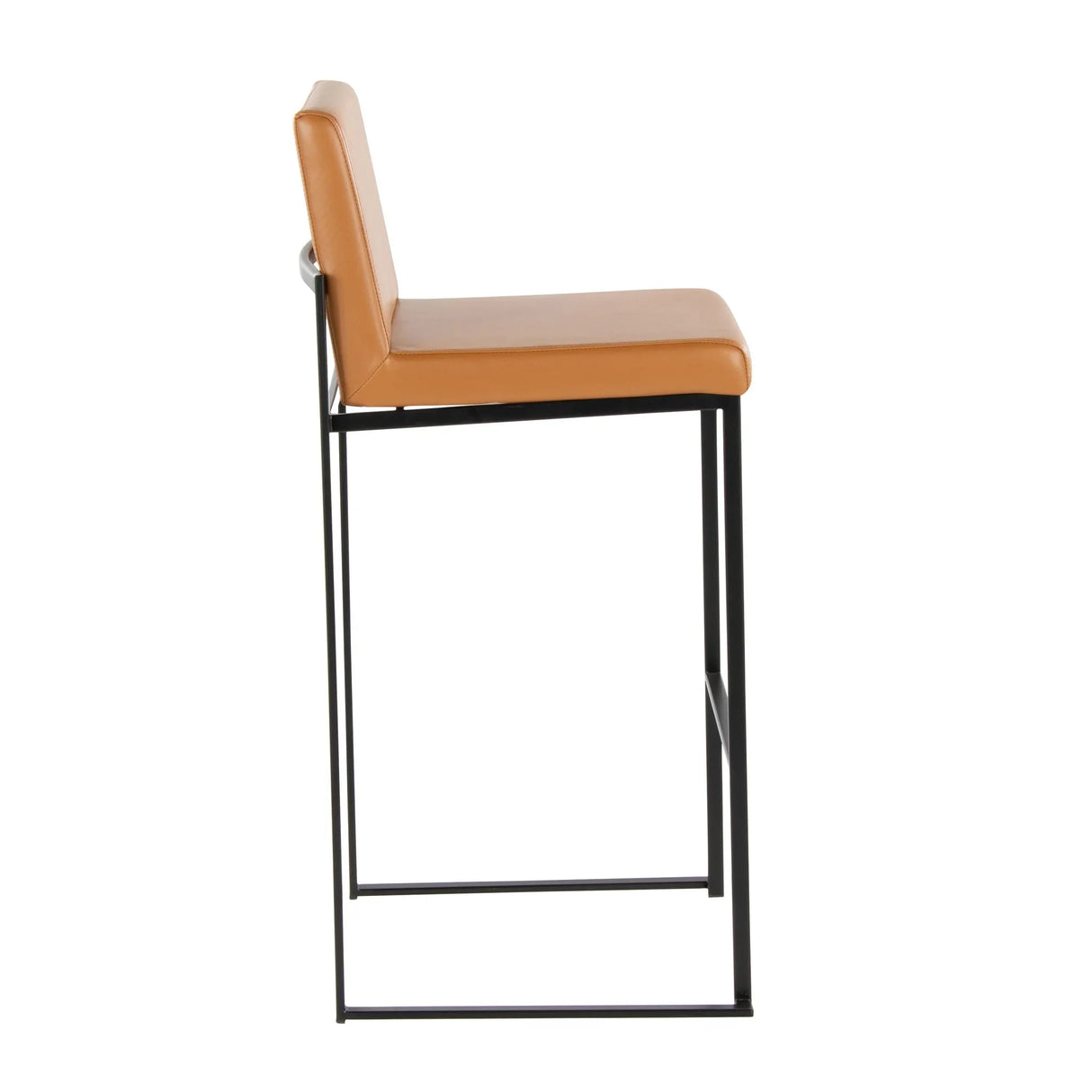 Fuji - Contemporary High Back Barstool Elegant Design - Furniture Home Direct