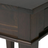 Carlton - Home Office Desk - Dark Tobacco Brown - Furniture Home Direct