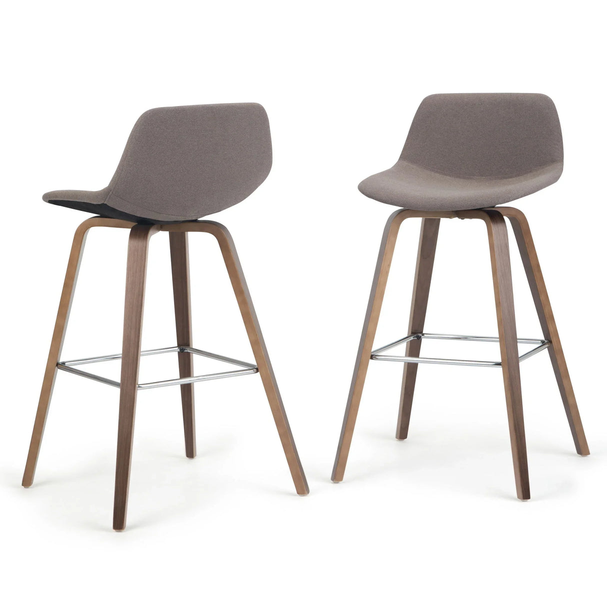 Randolph - Bentwood Multifunctional Counter / Bar Height Stool (Set of 2) - Furniture Home Direct
