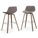 Randolph - Bentwood Multifunctional Counter / Bar Height Stool (Set of 2) - Furniture Home Direct