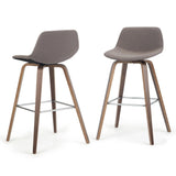 Randolph - Bentwood Multifunctional Counter / Bar Height Stool (Set of 2) - Furniture Home Direct