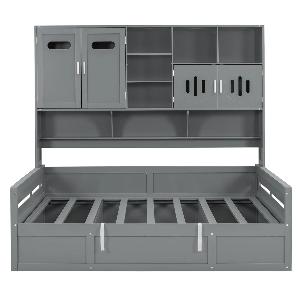 Daybed With All-In-One Cabinet And Shelf - Furniture Home Direct