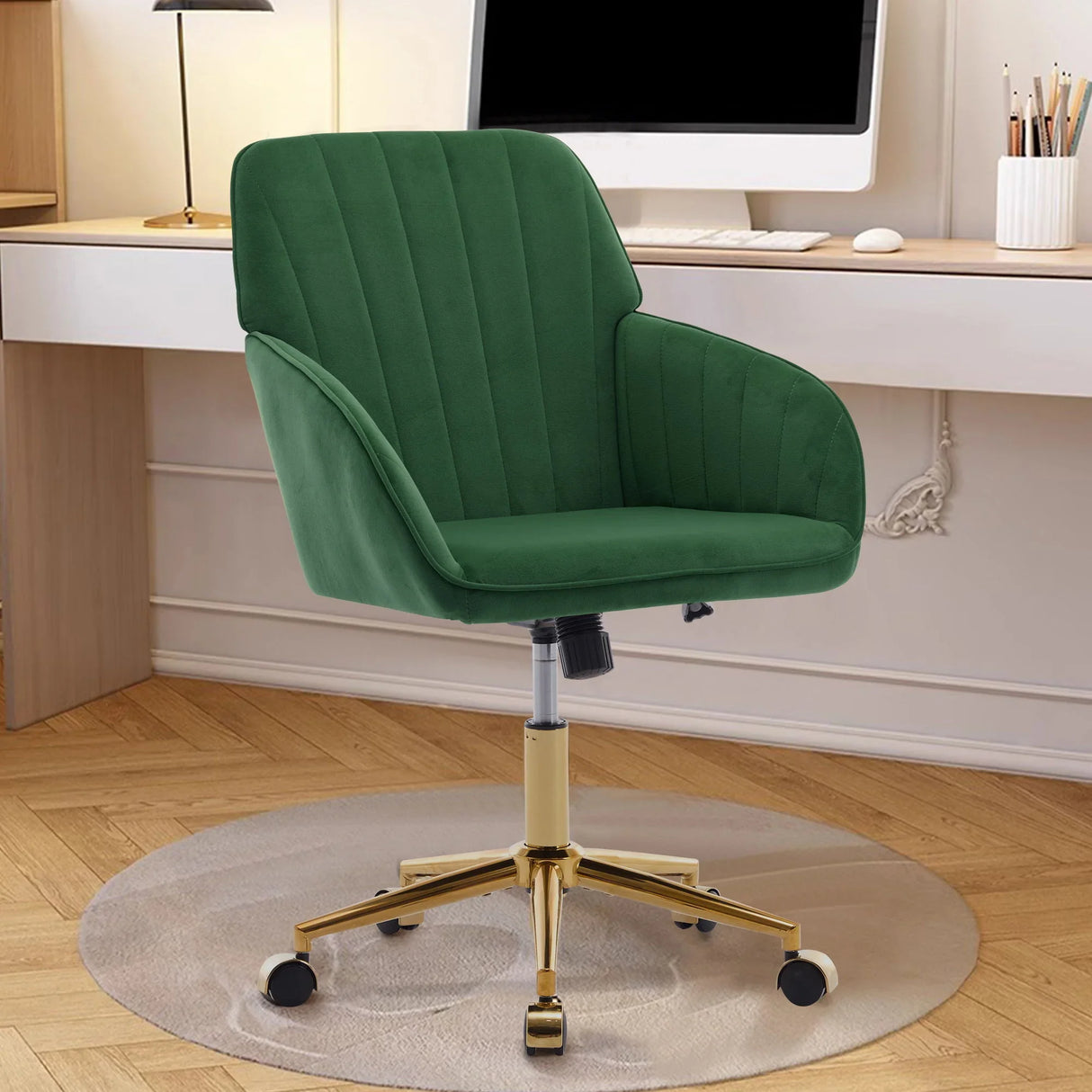 Adjustable Ergonomic Swivel Office Chair - Furniture Home Direct