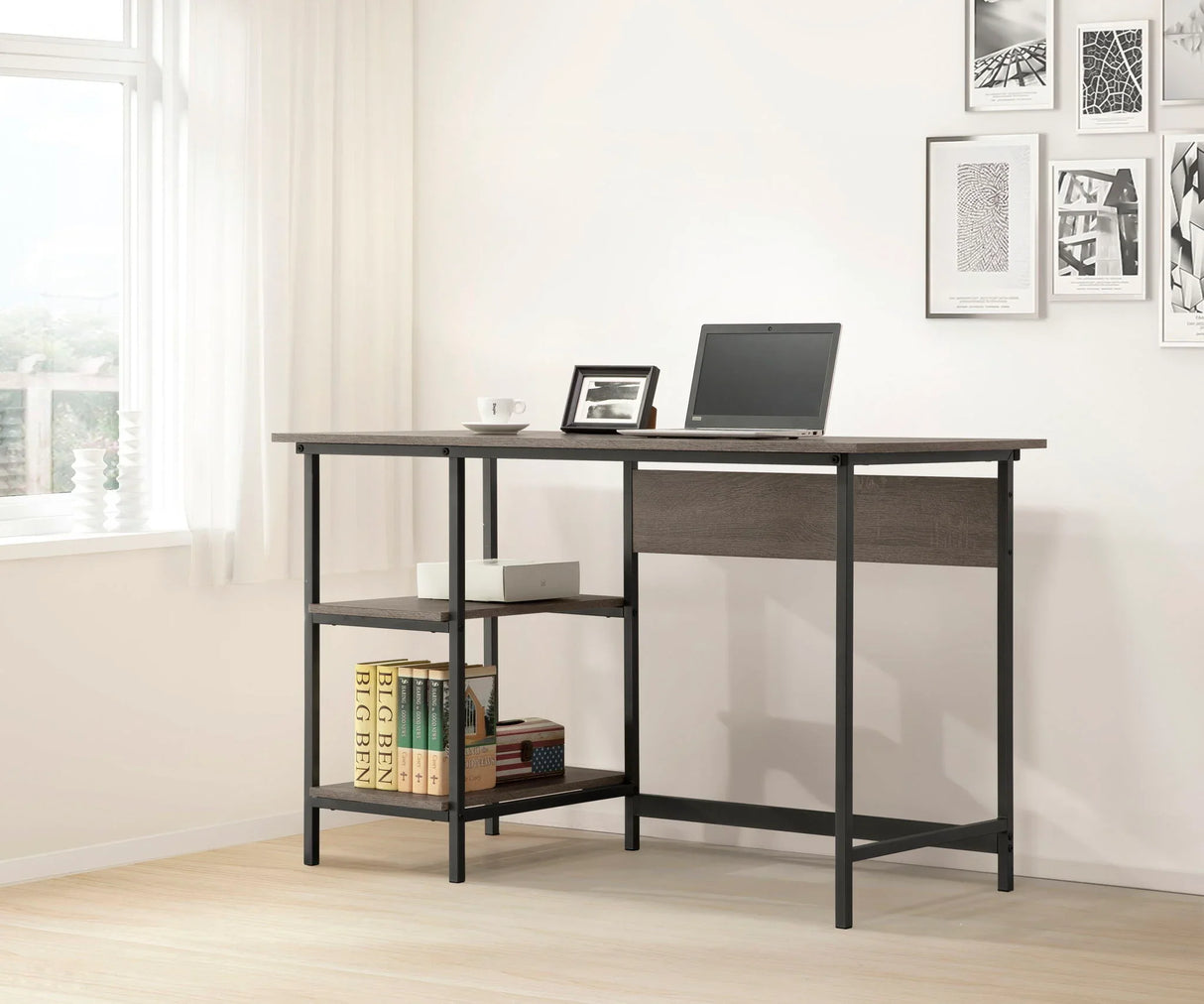 Weathered Desk - Gray - Furniture Home Direct