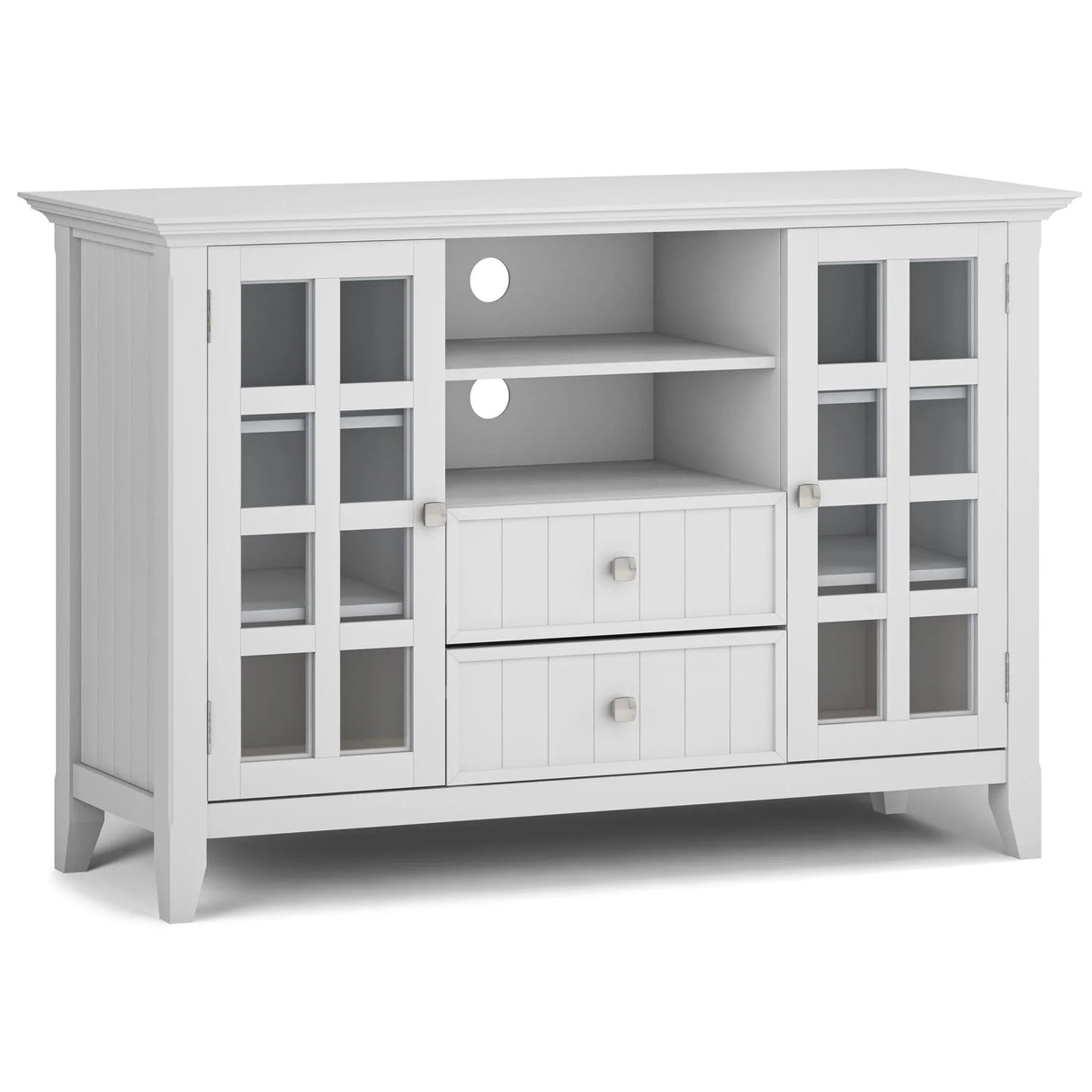 Acadian - Handcrafted Tall TV Media Stand - Furniture Home Direct
