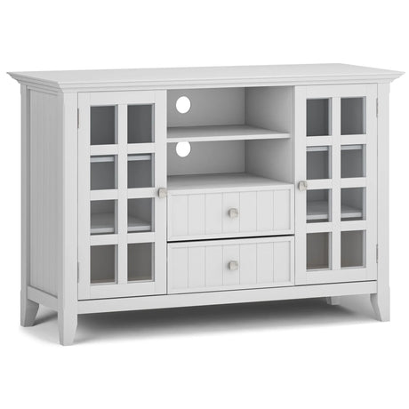 Acadian - Handcrafted Tall TV Media Stand - Furniture Home Direct