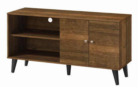 Amidon - TV Stand, With 2 Storage Shelves And 1 Cabinet - Furniture Home Direct