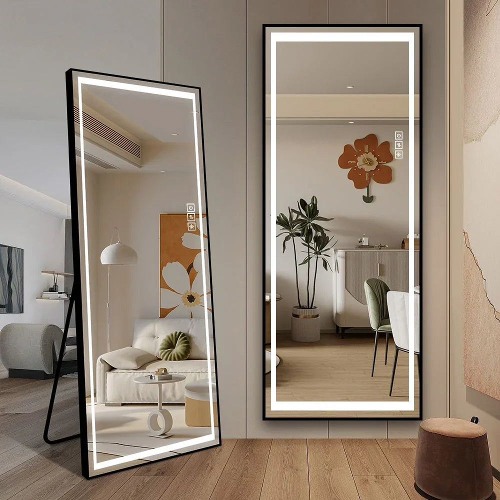 Led Full Length Mirror With Lights - Furniture Home Direct