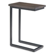 Skyler - C Side Handcrafted Table - Furniture Home Direct