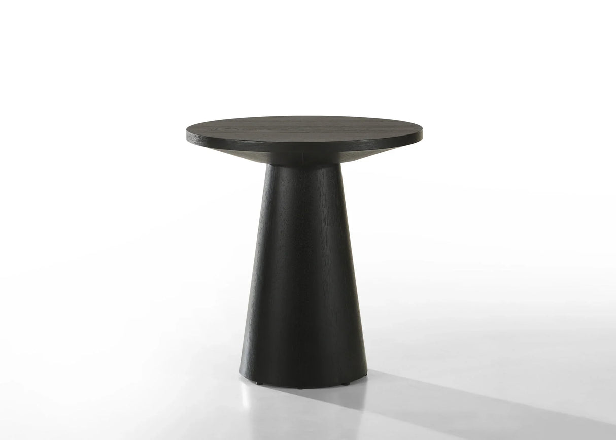 Jasper - 3 Piece Arm Chairs And SIde Table (Set of 3) - Ebony Black - Furniture Home Direct