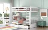 Bunk Bed With Ladders And 2 Storage Drawers - Furniture Home Direct