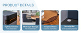 Detachable Double-Decker Coffee Table - Furniture Home Direct
