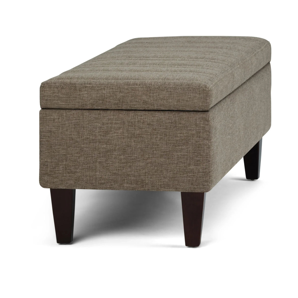 Monroe - Upholstered Storage Ottoman - Furniture Home Direct