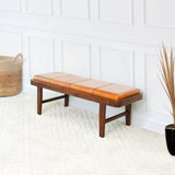 Maddox - Bench - Rustic / Tan - Furniture Home Direct