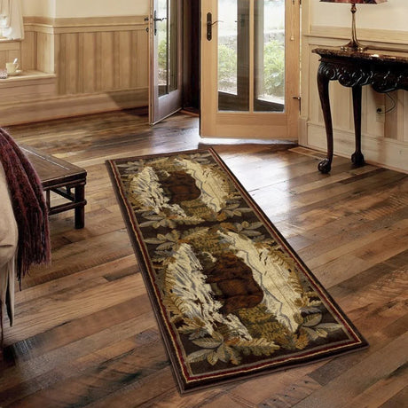 Nature's Nest - GC_CBL3008 Lodge Area Rug - Furniture Home Direct