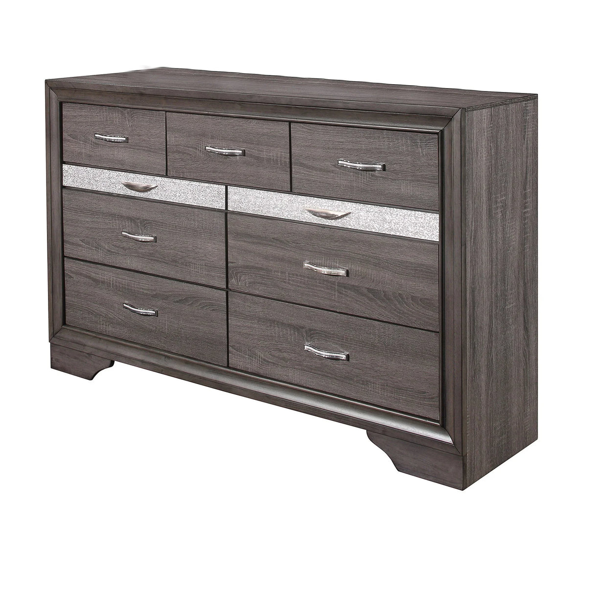 Ryder - Sparkle Dresser - Gray - Furniture Home Direct