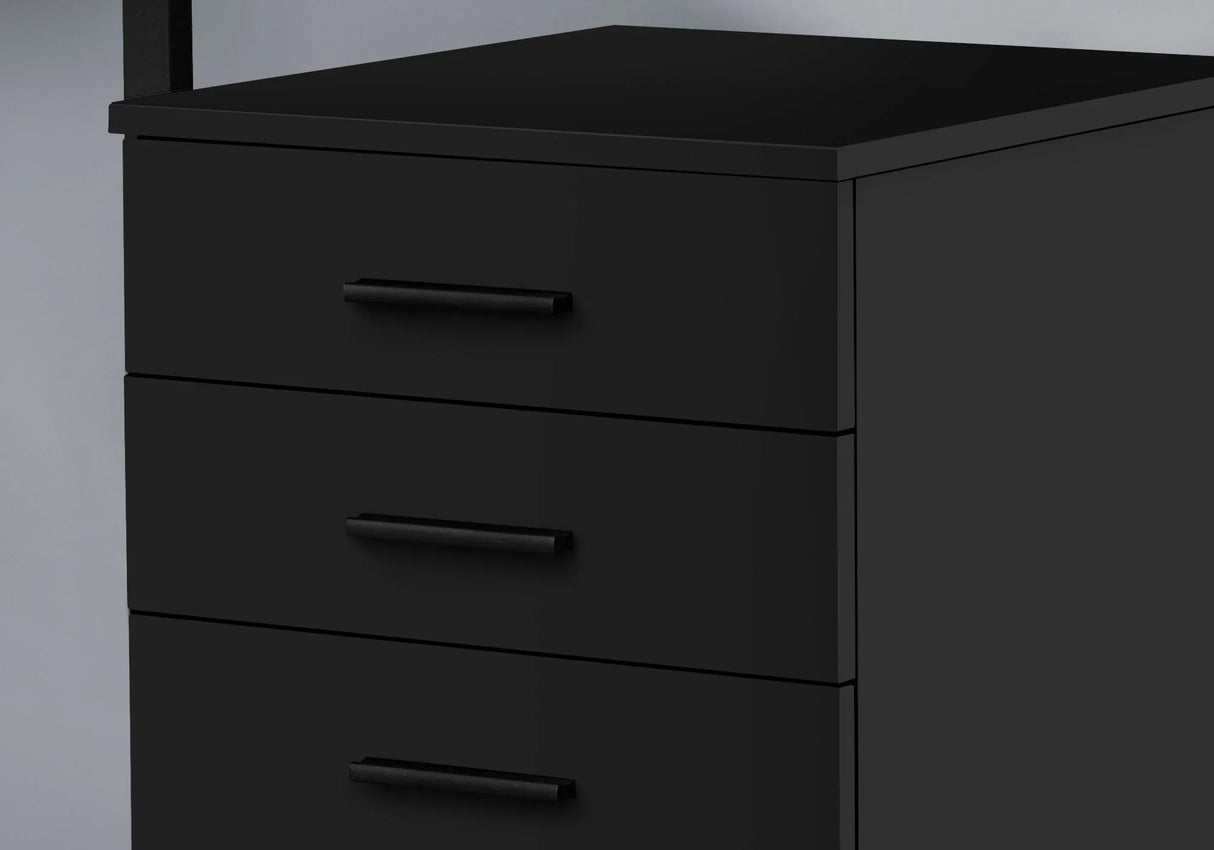 File Cabinet, Rolling Mobile, Storage Drawers, Printer Stand, Office, Work, Contemporary, Modern - Furniture Home Direct