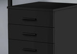 File Cabinet, Rolling Mobile, Storage Drawers, Printer Stand, Office, Work, Contemporary, Modern - Furniture Home Direct