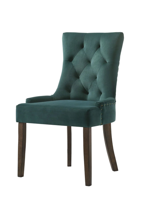 Farren - Velvet Side Chair (Set of 2) - Furniture Home Direct
