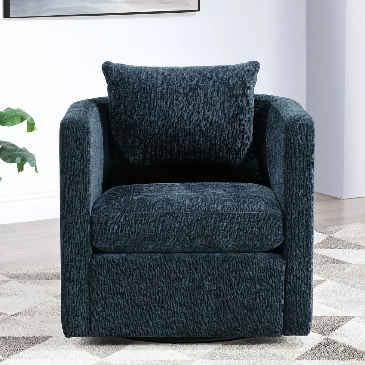 Sutton - Swivel Barrel Chair - Furniture Home Direct