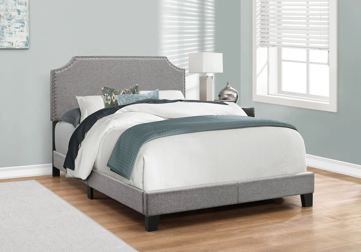 Bed Upholstered, Transitional - Furniture Home Direct