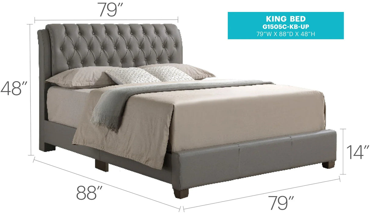 Marilla - Upholstered Bed - Furniture Home Direct